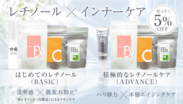 レチノール×インナーケアセット